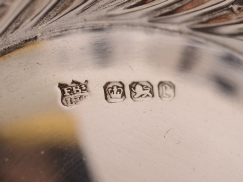 Cased Set of 4 Silver Bon Bon Dishes Sheffield 1897