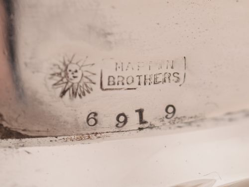 Edwardian Cut Glass Biscuit Barrel Circa 1905