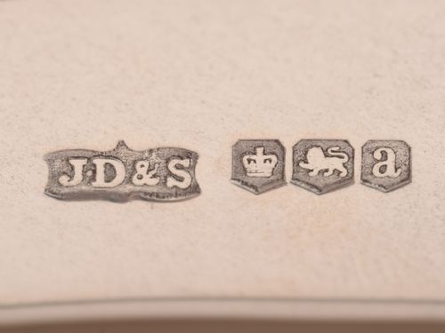 Silver Hip Flask Sheffield 1918