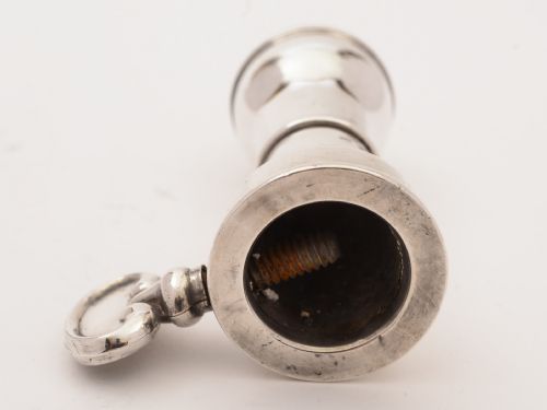 French Silver Plated Ham Bone Holder Circa 1900