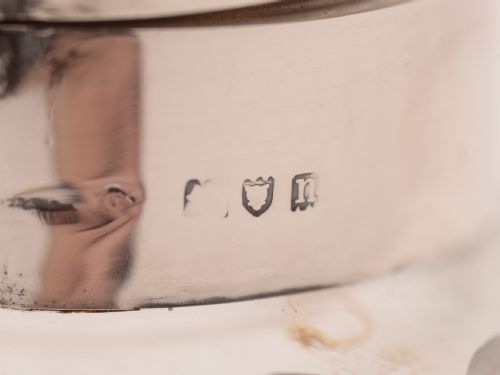 Tortoise Shell and Silver Topped Scent Bottle London 1928