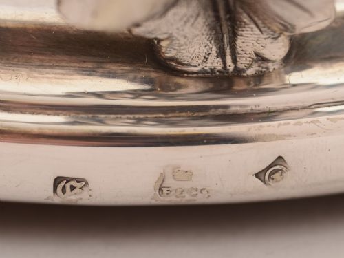 Pair of Elkington Wine Coasters 1853