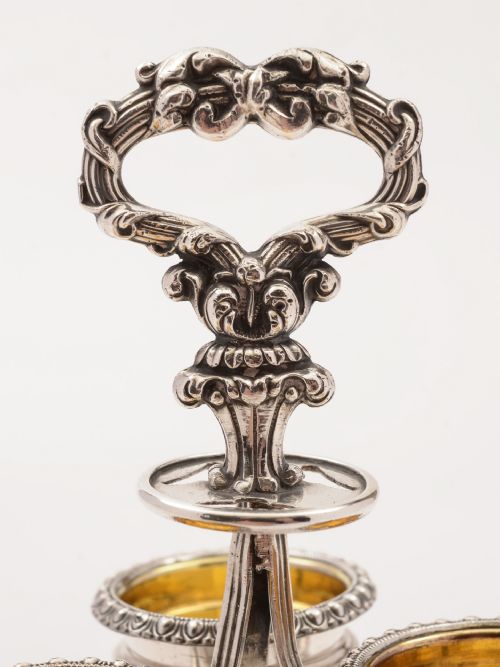 Sheffield Plated Egg Cruet Circa 1830