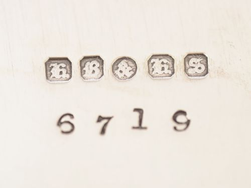 Large Victorian Silver Plated Gallery Tray Circa 1890