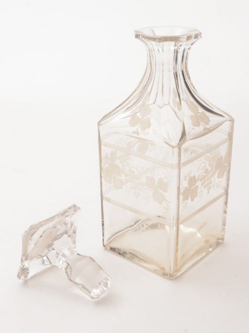 Irish Spirit Decanter Circa 1900