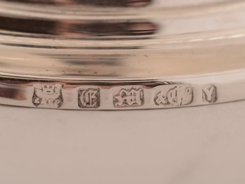 Victorian Elkington Silver Plated Cake Basket 1884