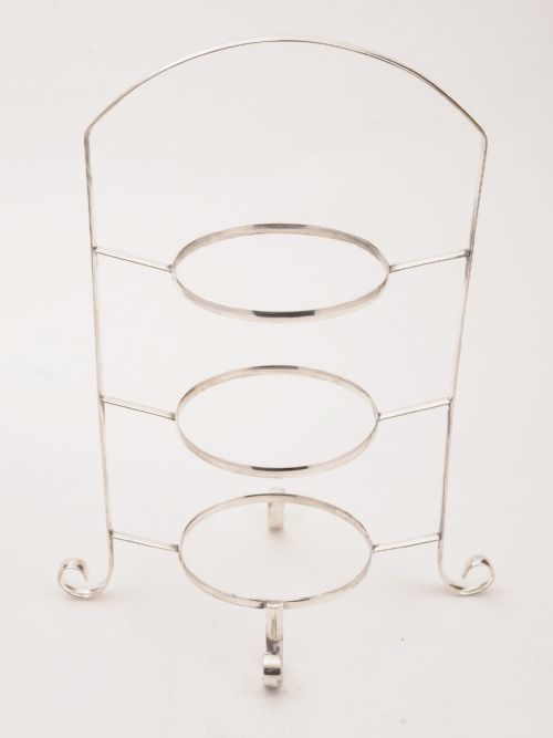 Silver Plated 3 Tier Cake Stand Circa 1910