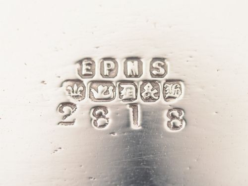 Edwardian Silver Plated Double Ink Stand Circa 1905