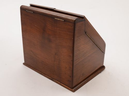 Edwardian Oak Document Box with Calendar Circa 1905
