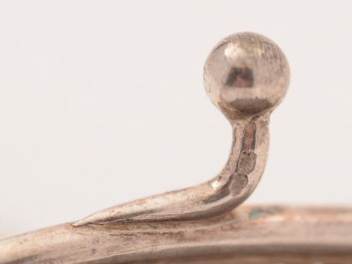 French Silver Mesh Purse Circa 1900