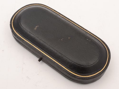 Pair of English Silver Preserve Spoons Sheffield 1911