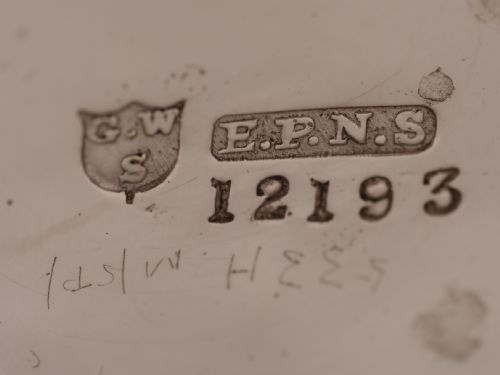 Edwardian Silver Plated Rose Bowl Circa 1905