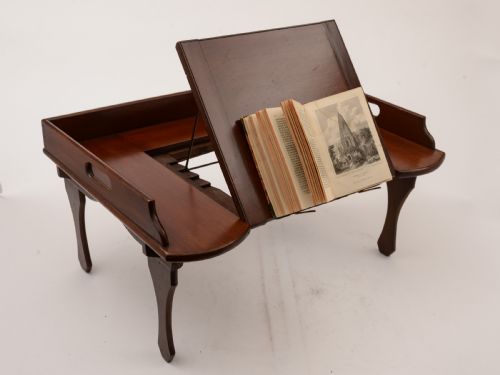 Mahogany 'Breakfast in Bed' Tray Circa 1920