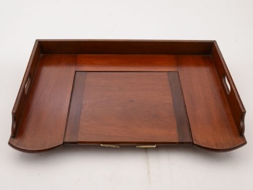 Mahogany 'Breakfast in Bed' Tray Circa 1920