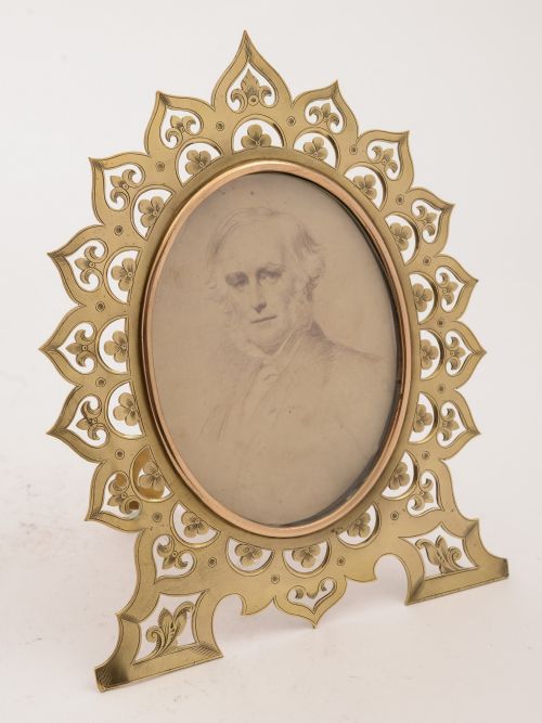 Victorian Brass Photo Frame Circa 1880