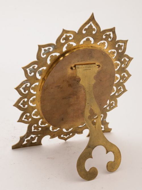 Victorian Brass Photo Frame Circa 1880