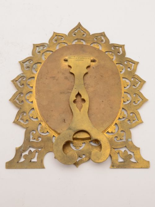 Victorian Brass Photo Frame Circa 1880