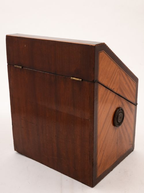 French King Wood Document Box Circa 1800