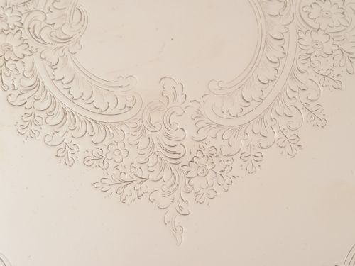 Edwardian Silver Plated Salver Circa 1905