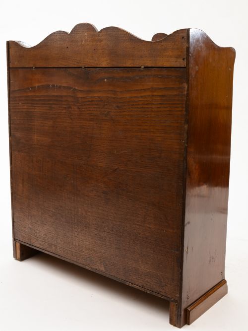 Edwardian Oak Collectors Cabinet Circa 1905