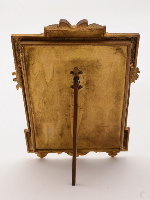 French Cast Brass Photo Frame Circa 1900