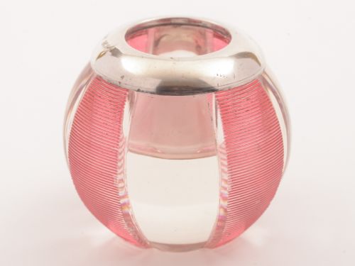 Victorian Silver Topped Match Striker London 1896