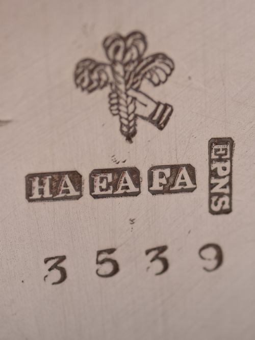 Art Deco Silver Plated Biscuit Box Circa 1930