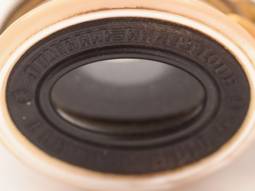 French Brass and Mother of Pearl Opera/Theatre Glasses