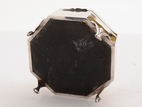 Art Deco Silver Jewellery Box Chester 1924