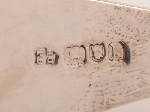 Edwardian Silver Grape Scissors London 1905