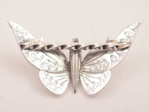 Pair of Victorian Butterfly Knife Rests Circa 1890