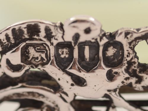 Victorian Silver Handled Magnifying Glass London 1886