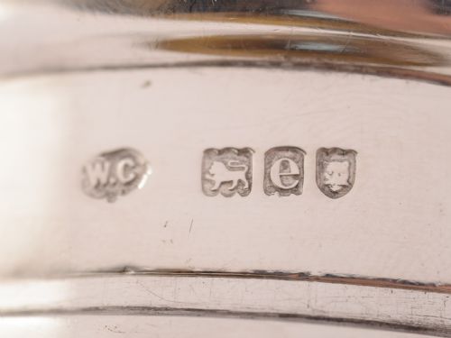 Silver Table Jar London 1900