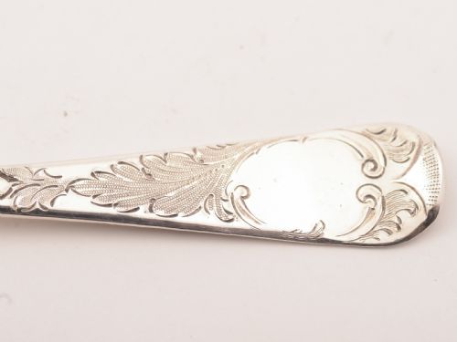 Pair of Georgian Silver Berry Spoons London 1810