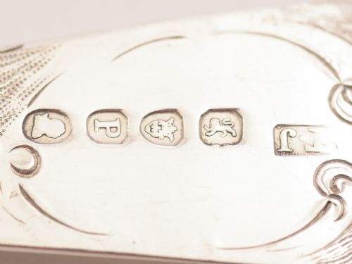 Pair of Georgian Silver Berry Spoons London 1810