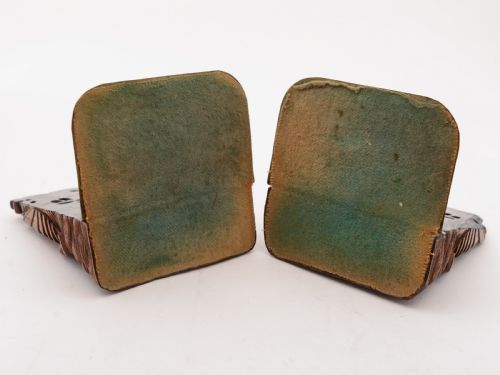 Pair of Carved Chinese Bookends Circa 1900