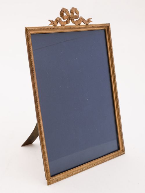 Large Edwardian Brass Photo Frame Circa 1905