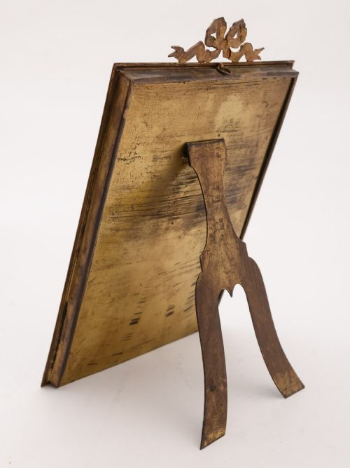 Large Edwardian Brass Photo Frame Circa 1905