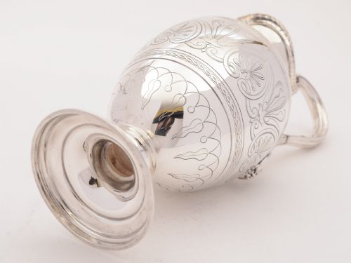 Victorian Elkington Silver Plated Claret Jug 1856