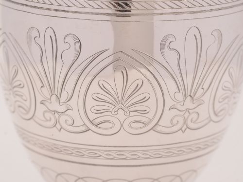 Victorian Elkington Silver Plated Claret Jug 1856