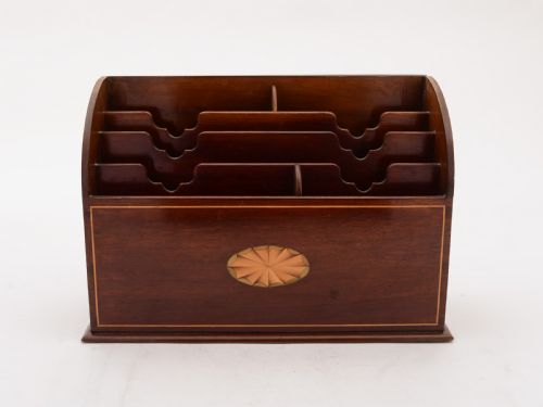 Edwardian Mahogany Document Box Circa 1905