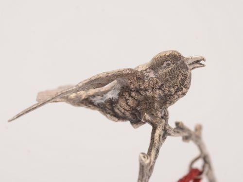 Victorian Silver Plated Novelty Dinner Gong Circa 1890