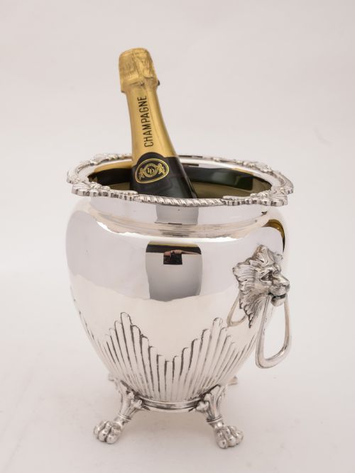 WMF German Silver Plated Champagne Bucket Circa 1900