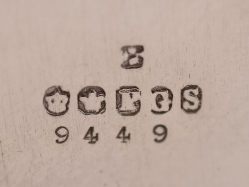 Victorian Silver Plated Oval Tea Caddy Circa 1880