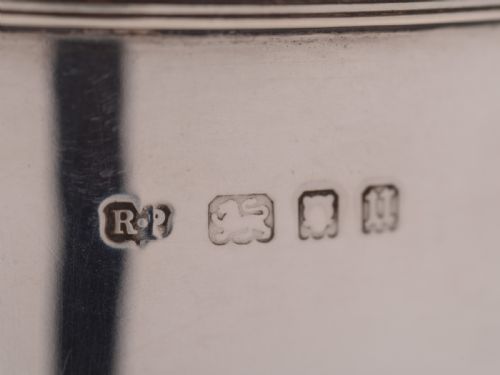 Art Deco Silver Bottle Holder/Ice Bucket London 1935