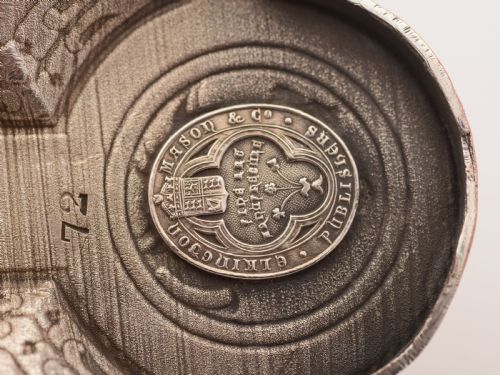 Elkington Mason & Co Double Pen Tray Circa 1860