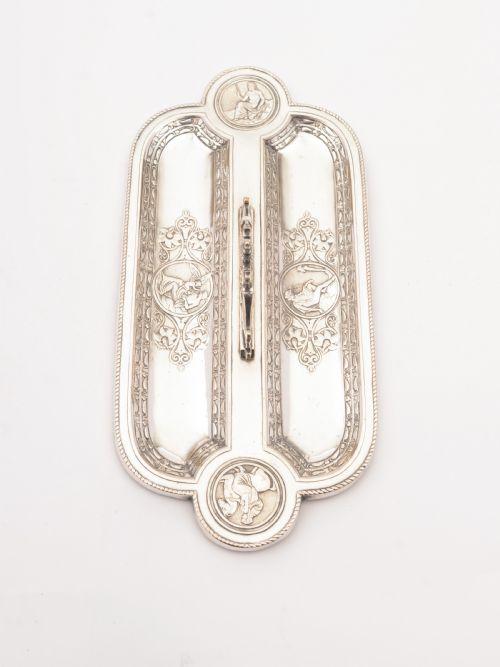 Elkington Mason & Co Double Pen Tray Circa 1860