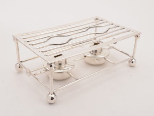Edwardian Double Burner Trivet Circa 1905