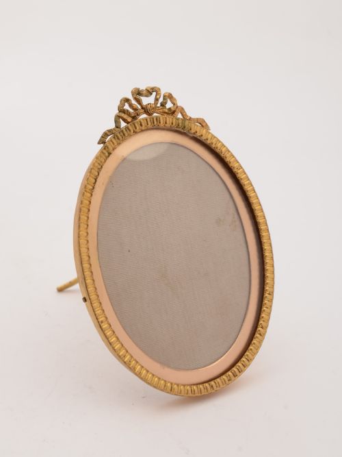 Edwardian Brass Oval Photo Frame Circa 1905