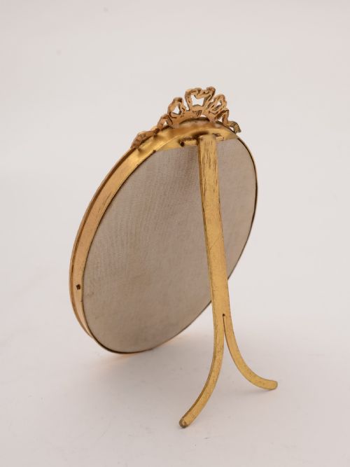 Edwardian Brass Oval Photo Frame Circa 1905